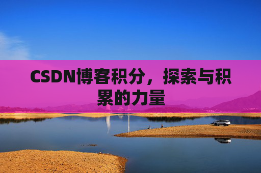 CSDN博客积分，探索与积累的力量